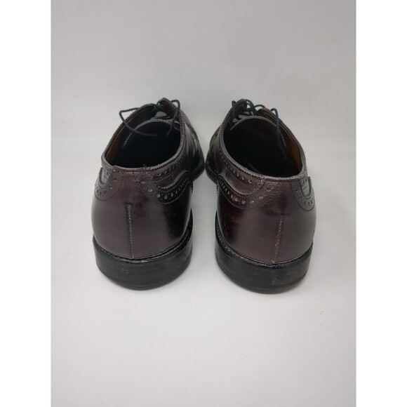 Allen Edmonds Sanford 5277 Burgundy Cap Toe Oxford Dress Shoes Men's Size 11‎ B - Picture 6 of 10